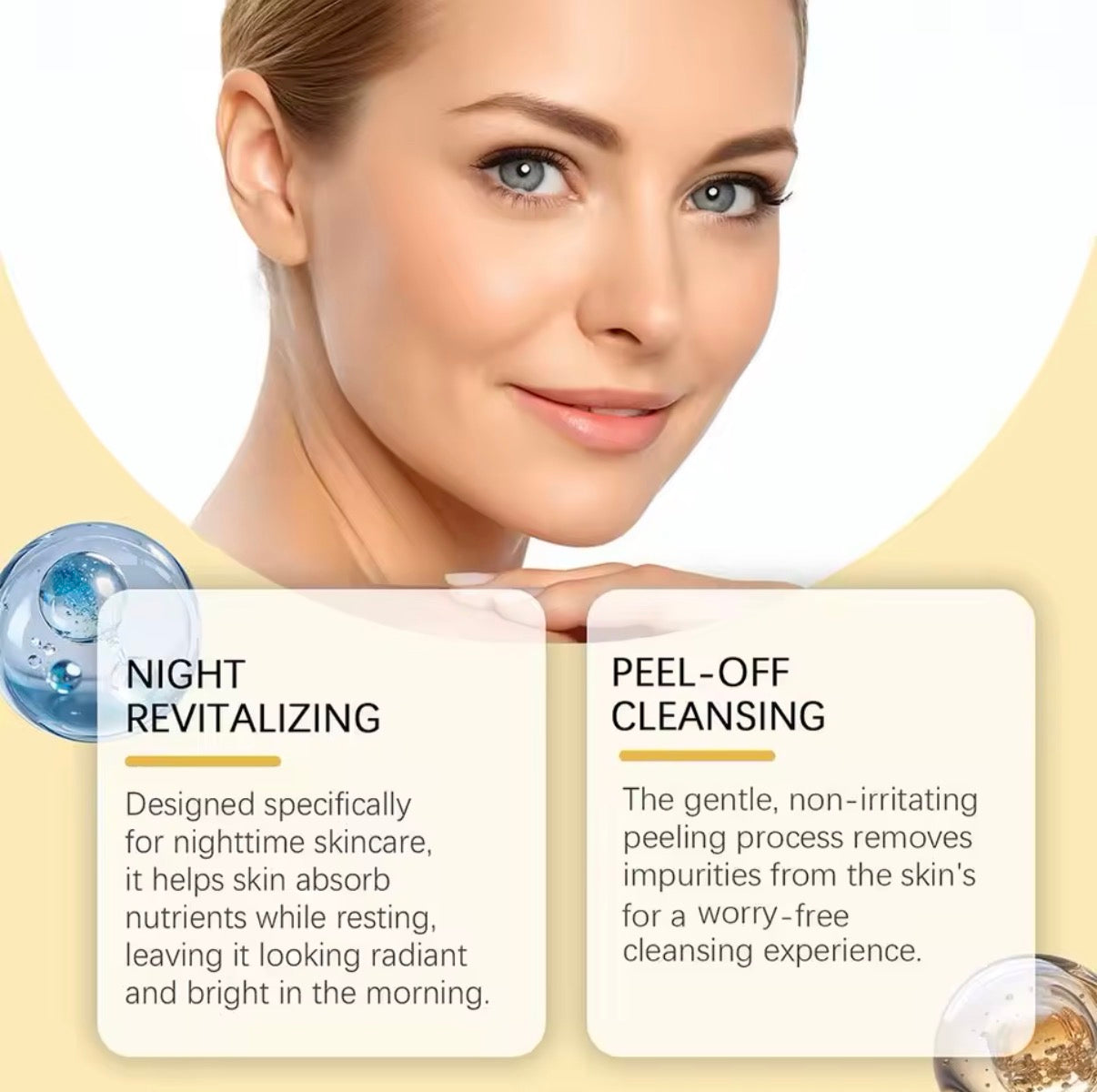 Bubble Deep Face Mask